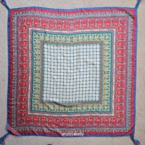 NWOT Johnny Was Silk Scarf #15 - Picture 1 of 10